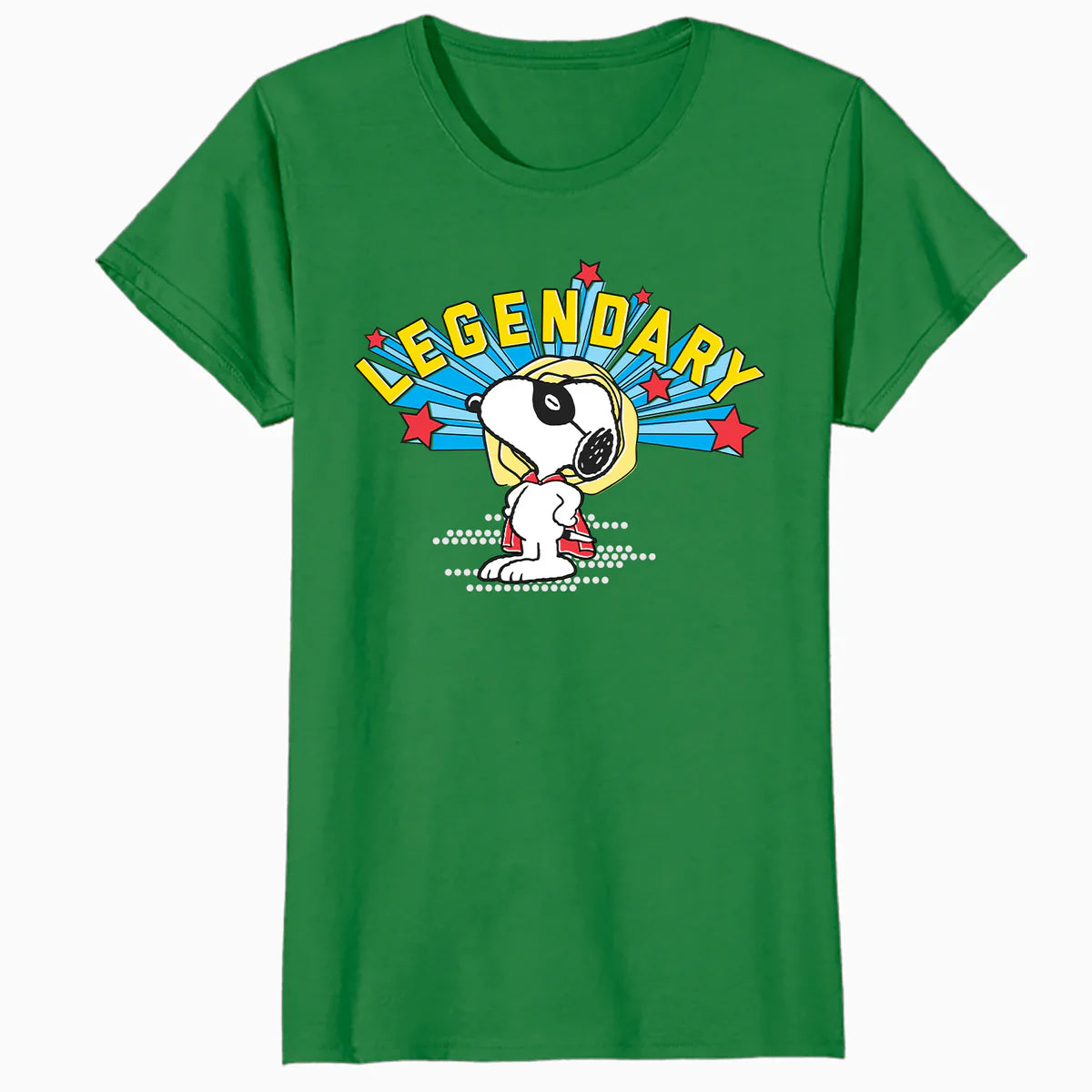 Peanuts Snoopy Masked Marvel Legendary Super Hero Caped Beagle Comic Official Women's SKINNY FIT T-Shirt