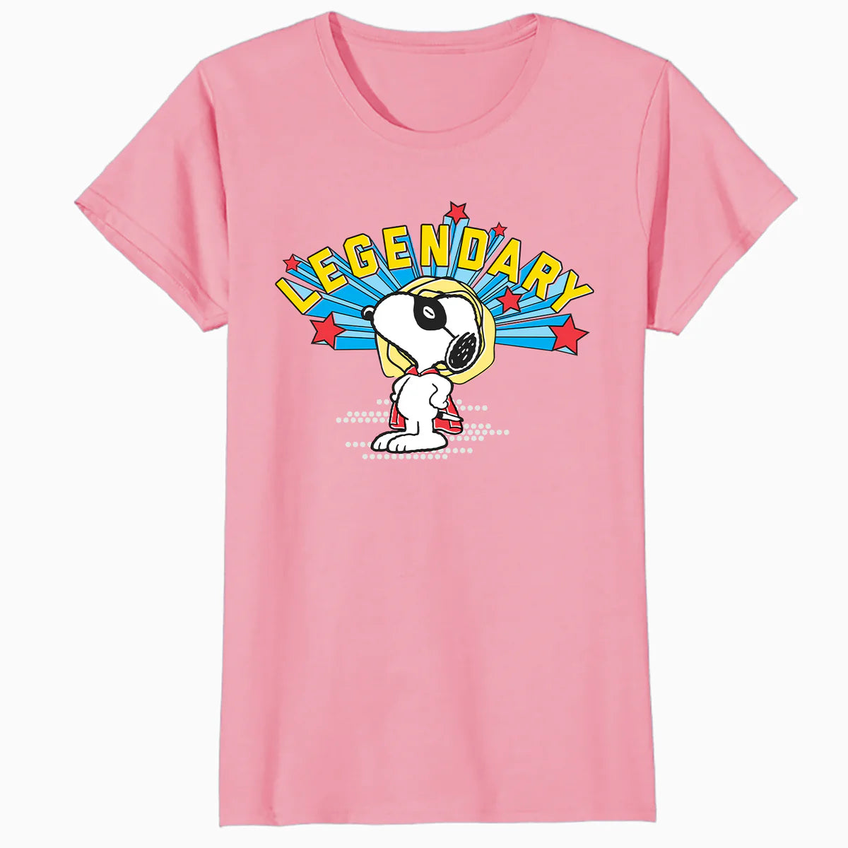 Peanuts Snoopy Masked Marvel Legendary Super Hero Caped Beagle Comic Official Women's SKINNY FIT T-Shirt