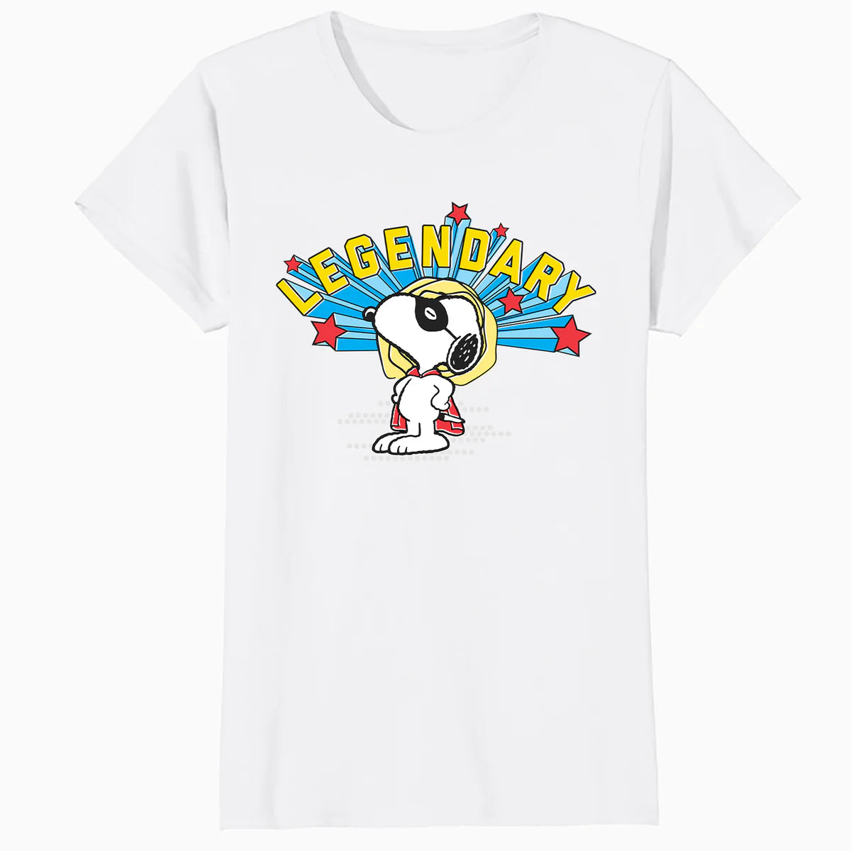 Peanuts Snoopy Masked Marvel Legendary Super Hero Caped Beagle Comic Official Women's SKINNY FIT T-Shirt