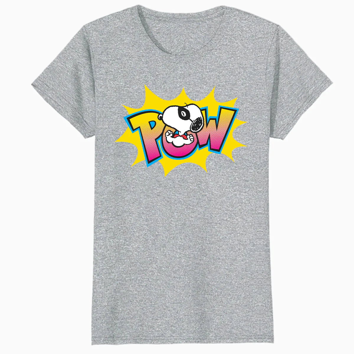 Peanuts Snoopy Masked Marvel Pow Super Hero Caped Beagle Lol Comic Official Women's SKINNY FIT T-Shirt