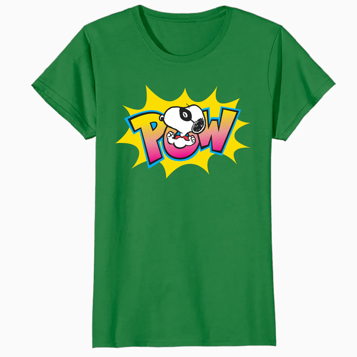 Peanuts Snoopy Masked Marvel Pow Super Hero Caped Beagle Lol Comic Official Women's SKINNY FIT T-Shirt