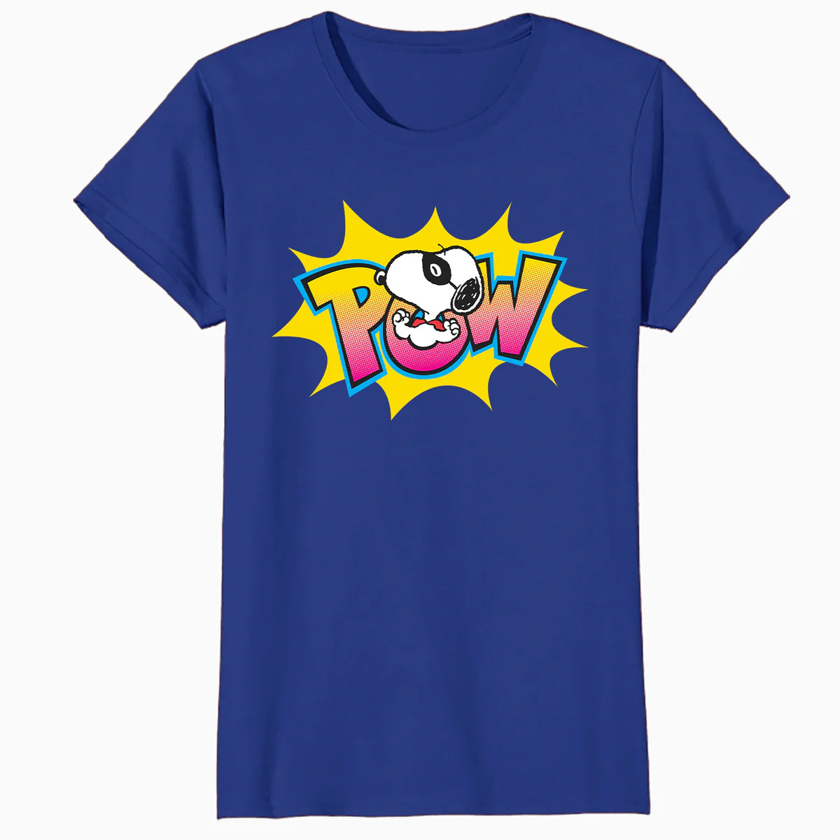 Peanuts Snoopy Masked Marvel Pow Super Hero Caped Beagle Lol Comic Official Women's SKINNY FIT T-Shirt