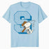 Peanuts Baseball Snoopy Swing Bat Retro 90s Varsity Sports Official Men's T-Shirt