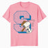 Peanuts Baseball Snoopy Swing Bat Retro 90s Varsity Sports Official Men's T-Shirt