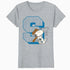 Peanuts Baseball Snoopy Swing Bat Retro 90s Varsity Sports Official Women's SKINNY FIT T-Shirt