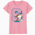 Peanuts Baseball Snoopy Swing Bat Retro 90s Varsity Sports Official Women's SKINNY FIT T-Shirt