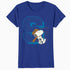 Peanuts Baseball Snoopy Swing Bat Retro 90s Varsity Sports Official Women's SKINNY FIT T-Shirt