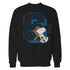 Peanuts Baseball Snoopy Swing Bat Retro 90s Varsity Sports Official Sweatshirt