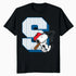 Peanuts Baseball Snoopy Swing Varsity Sports Classic Comics Official Men's T-Shirt