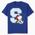 Peanuts Baseball Snoopy Swing Varsity Sports Classic Comics Official Men's T-Shirt