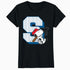 Peanuts Baseball Snoopy Swing Varsity Sports Classic Comics Official Women's SKINNY FIT T-Shirt