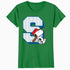 Peanuts Baseball Snoopy Swing Varsity Sports Classic Comics Official Women's SKINNY FIT T-Shirt