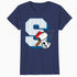 Peanuts Baseball Snoopy Swing Varsity Sports Classic Comics Official Women's SKINNY FIT T-Shirt