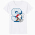 Peanuts Baseball Snoopy Swing Varsity Sports Classic Comics Official Women's SKINNY FIT T-Shirt