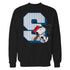 Peanuts Baseball Snoopy Swing Varsity Sports Classic Comics Official Sweatshirt