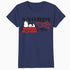 Peanuts Graffiti Snoopy Dog House Cool 90s Urban Street Art Official Women's SKINNY FIT T-Shirt