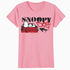 Peanuts Graffiti Snoopy Dog House Cool 90s Urban Street Art Official Women's SKINNY FIT T-Shirt