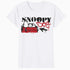 Peanuts Graffiti Snoopy Dog House Cool 90s Urban Street Art Official Women's SKINNY FIT T-Shirt