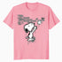 Peanuts Graffiti Snoopy Stencil Star Street Art Retro Urban Official Men's T-Shirt