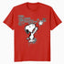 Peanuts Graffiti Snoopy Stencil Star Street Art Retro Urban Official Men's T-Shirt