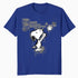 Peanuts Graffiti Snoopy Stencil Star Street Art Retro Urban Official Men's T-Shirt