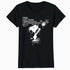 Peanuts Graffiti Snoopy Stencil Star Street Art Retro Urban Official Women's SKINNY FIT T-Shirt