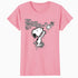 Peanuts Graffiti Snoopy Stencil Star Street Art Retro Urban Official Women's SKINNY FIT T-Shirt