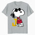 Peanuts Joe Cool Snoopy Retro Sports Classic Baseball Logo Official Men's T-Shirt
