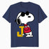 Peanuts Joe Cool Snoopy Retro Sports Classic Baseball Logo Official Men's T-Shirt