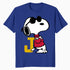 Peanuts Joe Cool Snoopy Retro Sports Classic Baseball Logo Official Men's T-Shirt