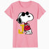 Peanuts Joe Cool Snoopy Retro Sports Classic Baseball Logo Official Women's SKINNY FIT T-Shirt