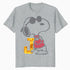 Peanuts Joe Cool Snoopy Urban Sports Bling Baseball Logo Official Men's T-Shirt