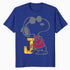 Peanuts Joe Cool Snoopy Urban Sports Bling Baseball Logo Official Men's T-Shirt