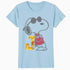 Peanuts Joe Cool Snoopy Urban Sports Bling Baseball Logo Official Women's SKINNY FIT T-Shirt