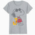 Peanuts Joe Cool Snoopy Urban Sports Bling Baseball Logo Official Women's SKINNY FIT T-Shirt
