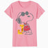Peanuts Joe Cool Snoopy Urban Sports Bling Baseball Logo Official Women's SKINNY FIT T-Shirt