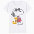 Peanuts Joe Cool Snoopy Urban Sports Bling Baseball Logo Official Women's SKINNY FIT T-Shirt