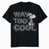 Peanuts Joe Cool Snoopy Way Too Graffiti Stencil Urban Art Official Men's T-Shirt