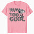Peanuts Joe Cool Snoopy Way Too Graffiti Stencil Urban Art Official Men's T-Shirt