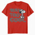 Peanuts Joe Cool Snoopy Way Too Graffiti Stencil Urban Art Official Men's T-Shirt