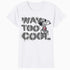 Peanuts Joe Cool Snoopy Way Too Graffiti Stencil Urban Art Official Women's SKINNY FIT T-Shirt