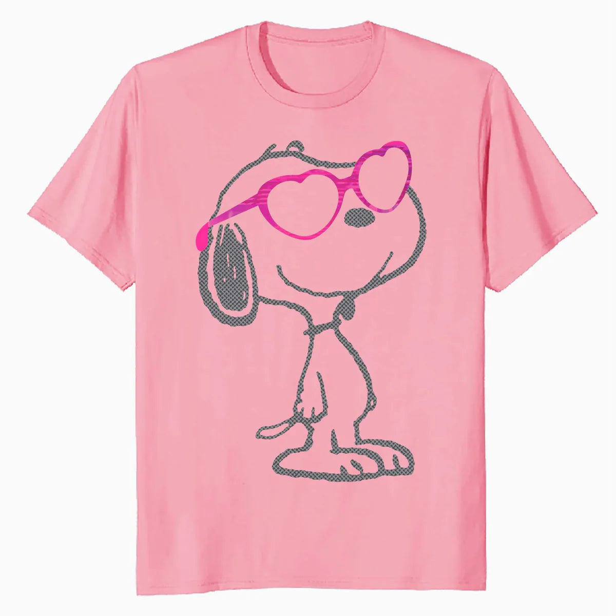 Peanuts Love Bloom Snoopy Heart Shades Vintage Classic Comic Official Men's T-Shirt