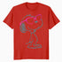 Peanuts Love Bloom Snoopy Heart Shades Vintage Classic Comic Official Men's T-Shirt