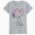 Peanuts Love Bloom Snoopy Heart Shades Vintage Classic Comic Official Women's SKINNY FIT T-Shirt