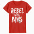 Peanuts Rebel With Paws Snoopy Retro 80s Cool Classic Comic Official Women's SKINNY FIT T-Shirt