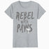 Peanuts Rebel With Paws Snoopy Urban 90s Street Art Stencil Official Women's SKINNY FIT T-Shirt
