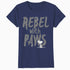 Peanuts Rebel With Paws Snoopy Urban 90s Street Art Stencil Official Women's SKINNY FIT T-Shirt
