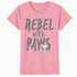 Peanuts Rebel With Paws Snoopy Urban 90s Street Art Stencil Official Women's SKINNY FIT T-Shirt