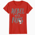 Peanuts Rebel With Paws Snoopy Urban 90s Street Art Stencil Official Women's SKINNY FIT T-Shirt