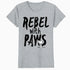 Peanuts Rebel With Paws Snoopy Vintage 90s Iconic Punk Pop Official Women's SKINNY FIT T-Shirt